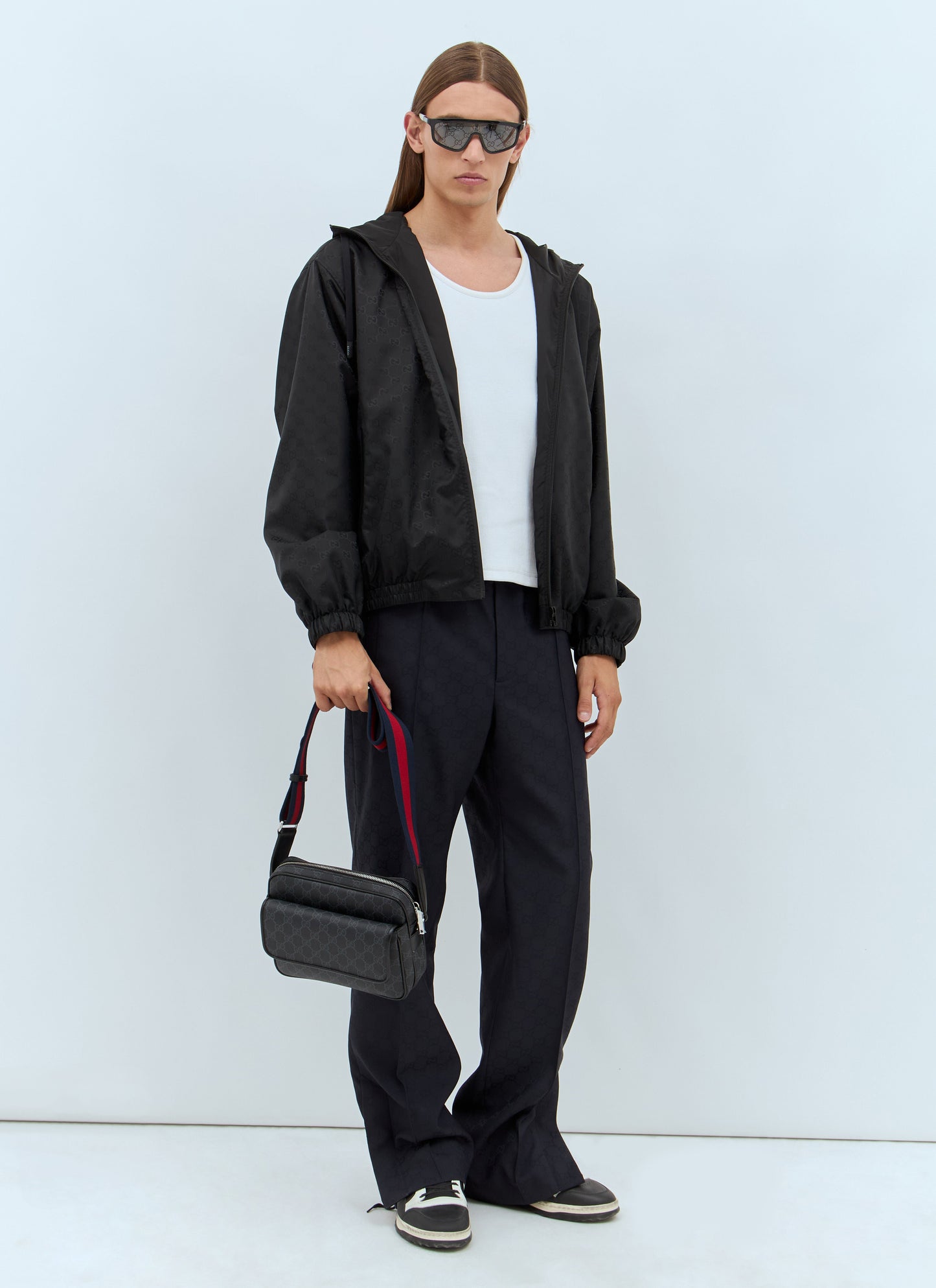 Gucci Men Gg Ripstop Jacket