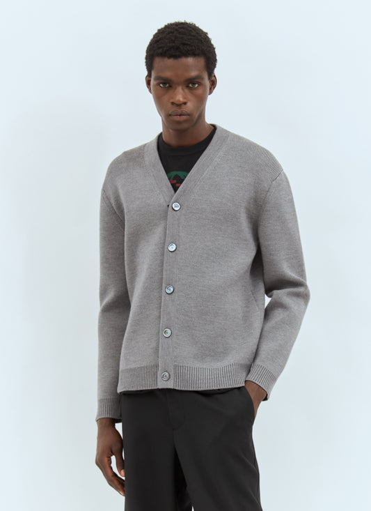 Gucci Men Wool Knit Cardigan