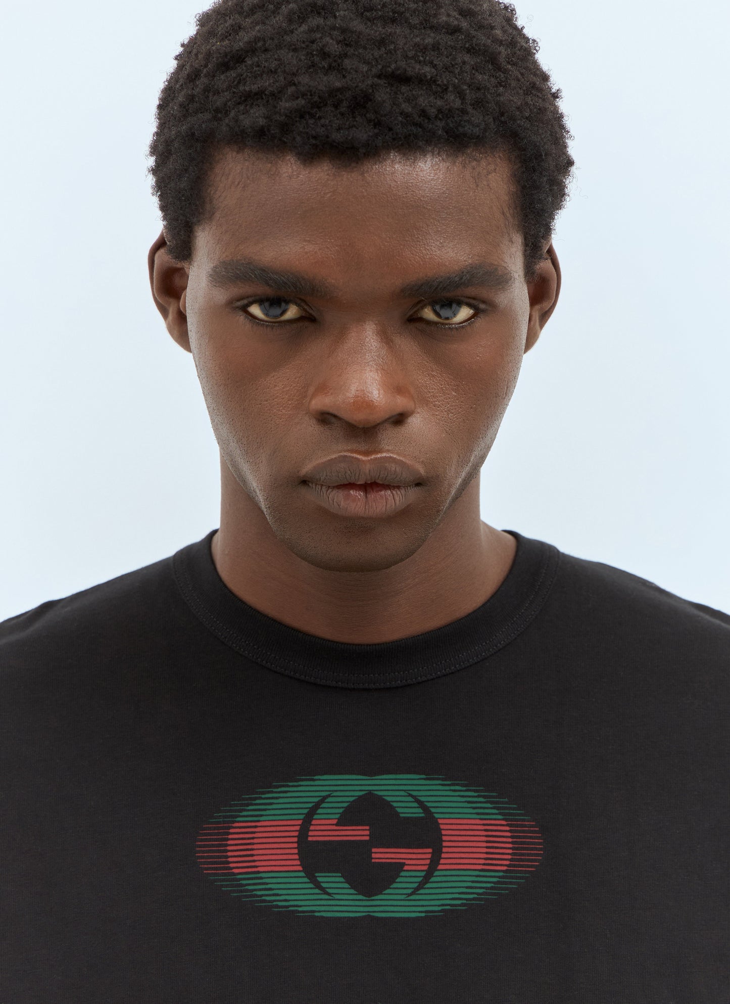 Gucci Men Logo Print T-Shirt
