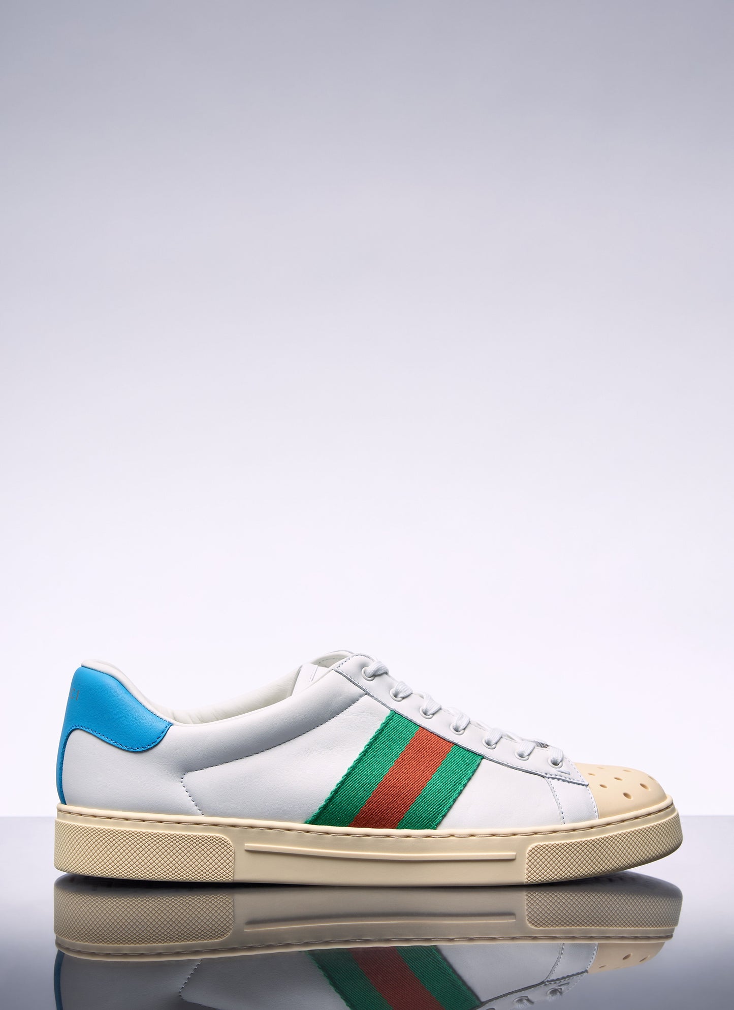 Gucci Men Ace Sneaker With Web