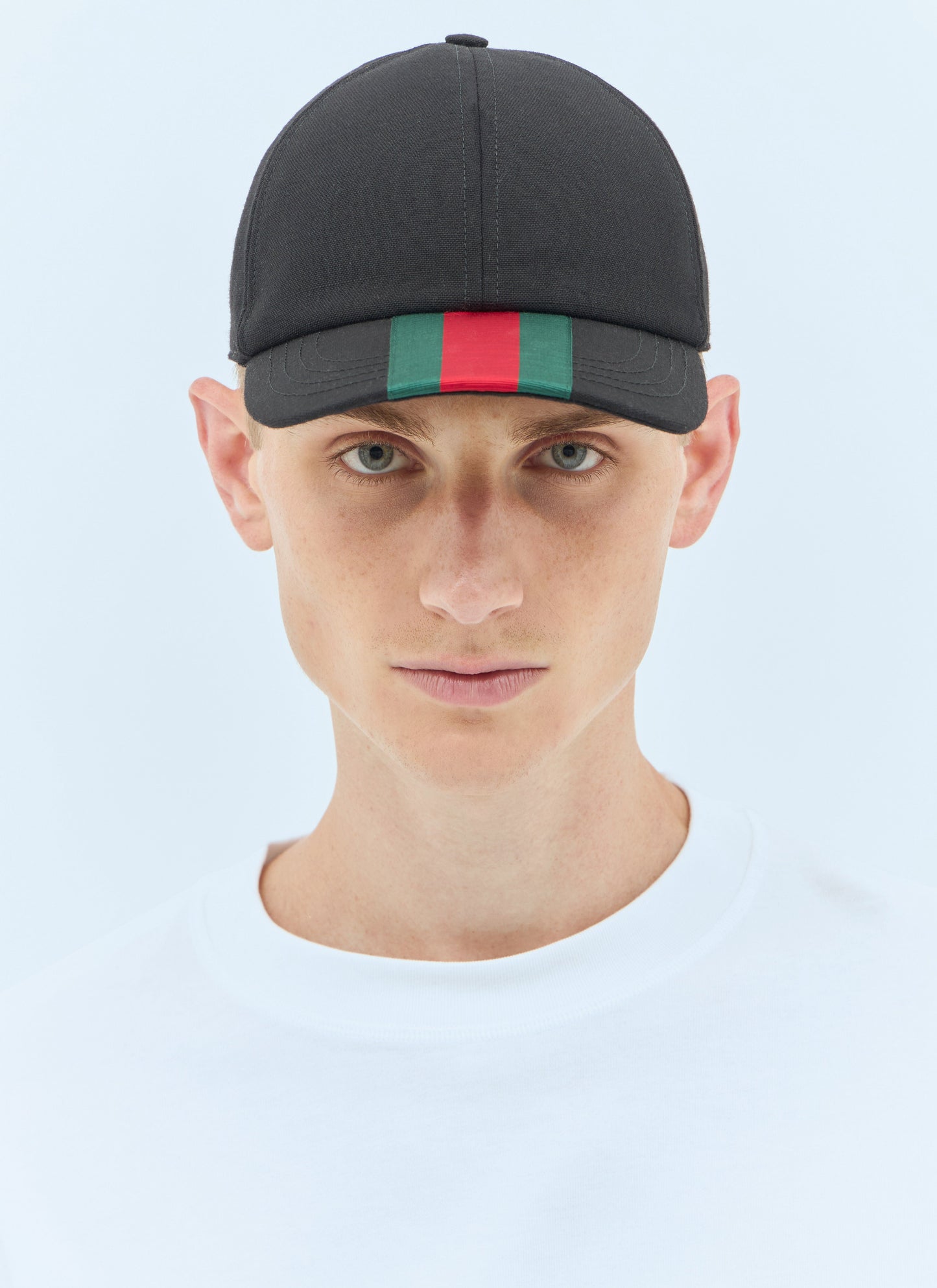 Gucci Men Web Baseball Cap