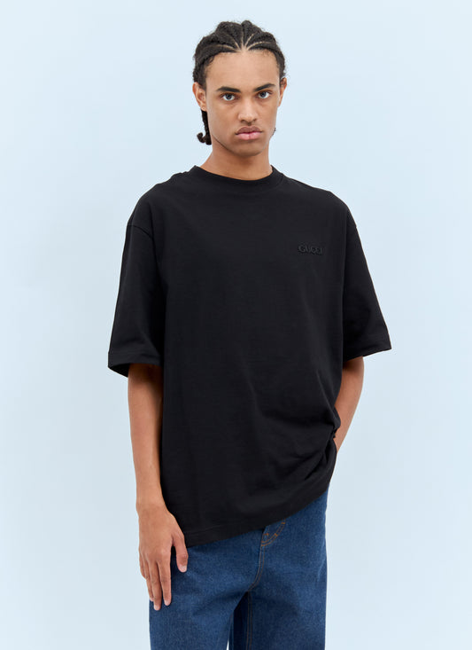 Gucci Men Logo Patch T-Shirt