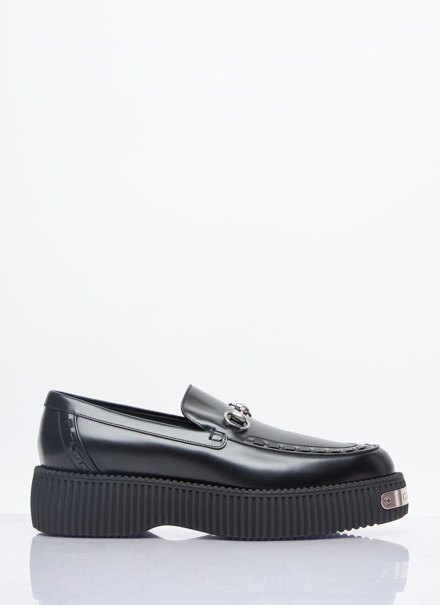 Gucci Men Horsebit Creeper Loafers