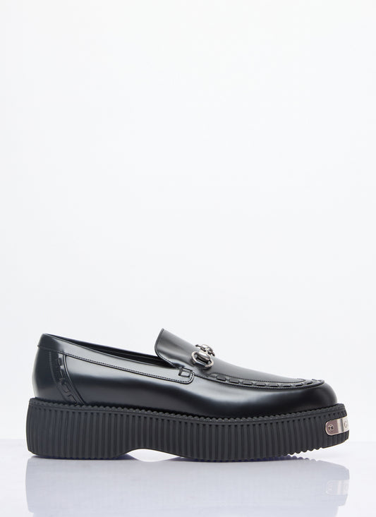 Gucci Men Horsebit Creeper Loafers