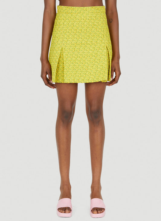 Gucci Women Love Parade Mini Skirt