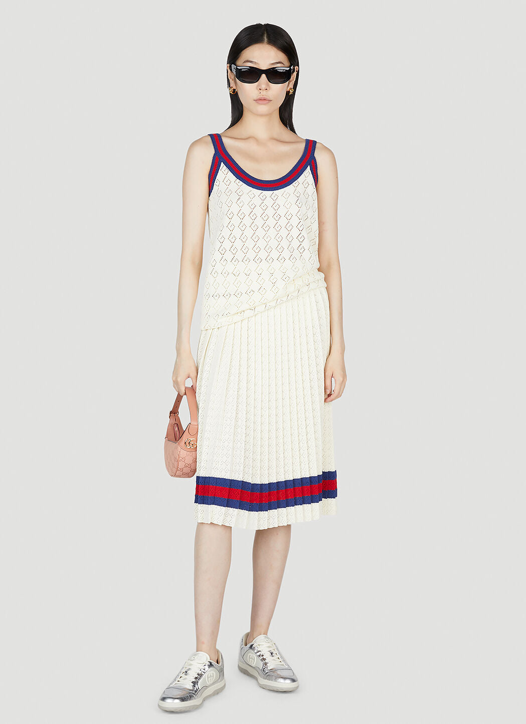Gucci Women G Rhombus Knit Skirt