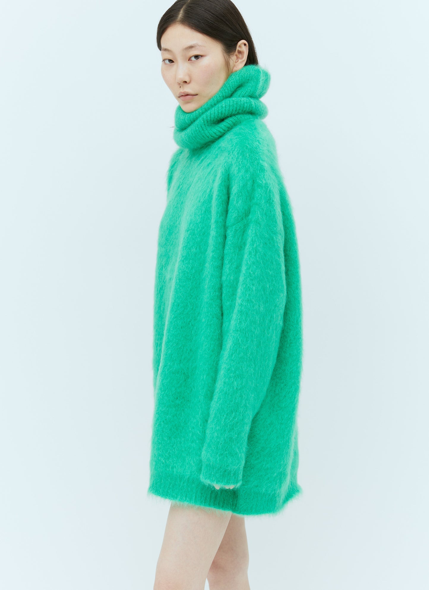 Gucci Women Brushed Mohair Jumper Dress