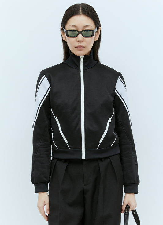 Gucci Women Jersey Zip-Up Jacket