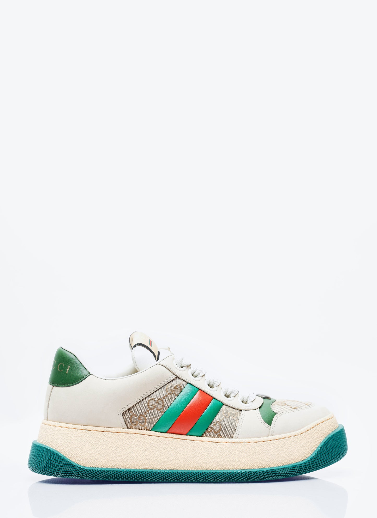 Gucci Women Web Screener Sneakers