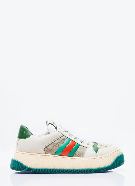 Gucci Women Web Screener Sneakers