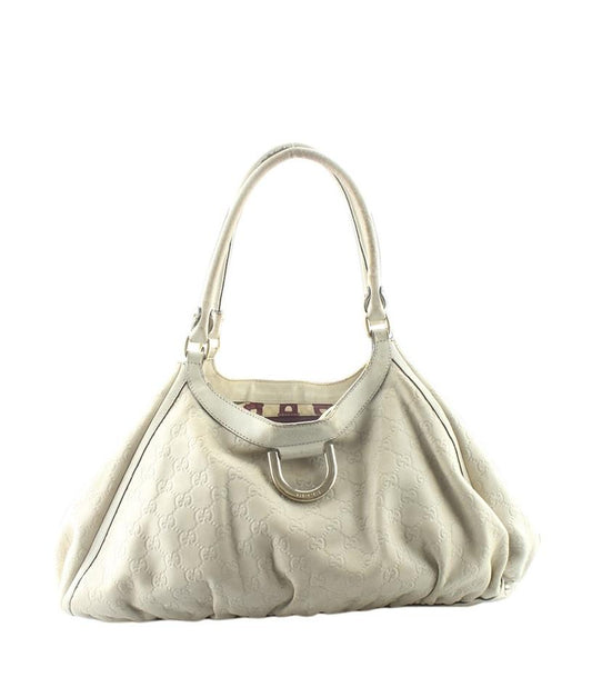 G*G D Ring G*Gssima Tan Leather Tote