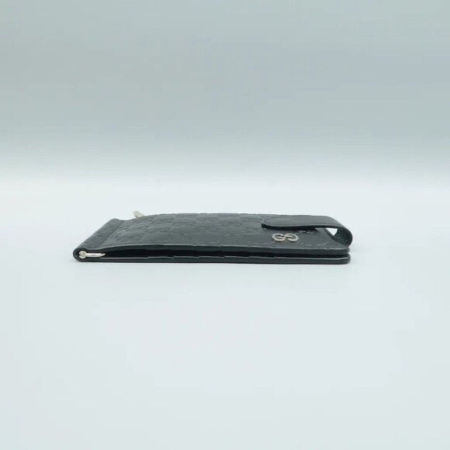 GUCCI Black GG Leather Wallet