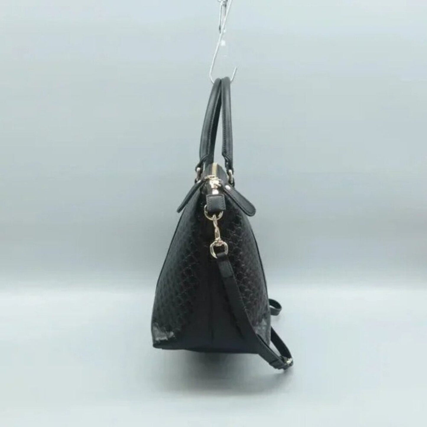 GUCCI Black Leather Satchel