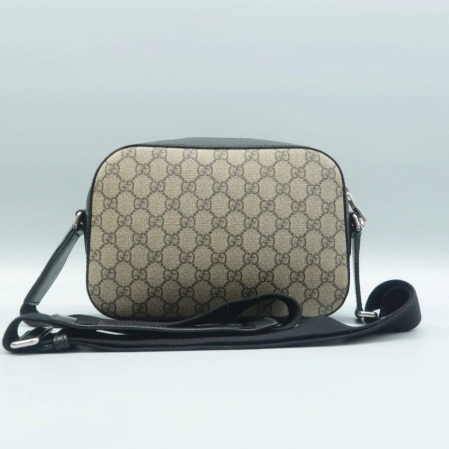 GUCCI Brown Canvas Shoulder Bag