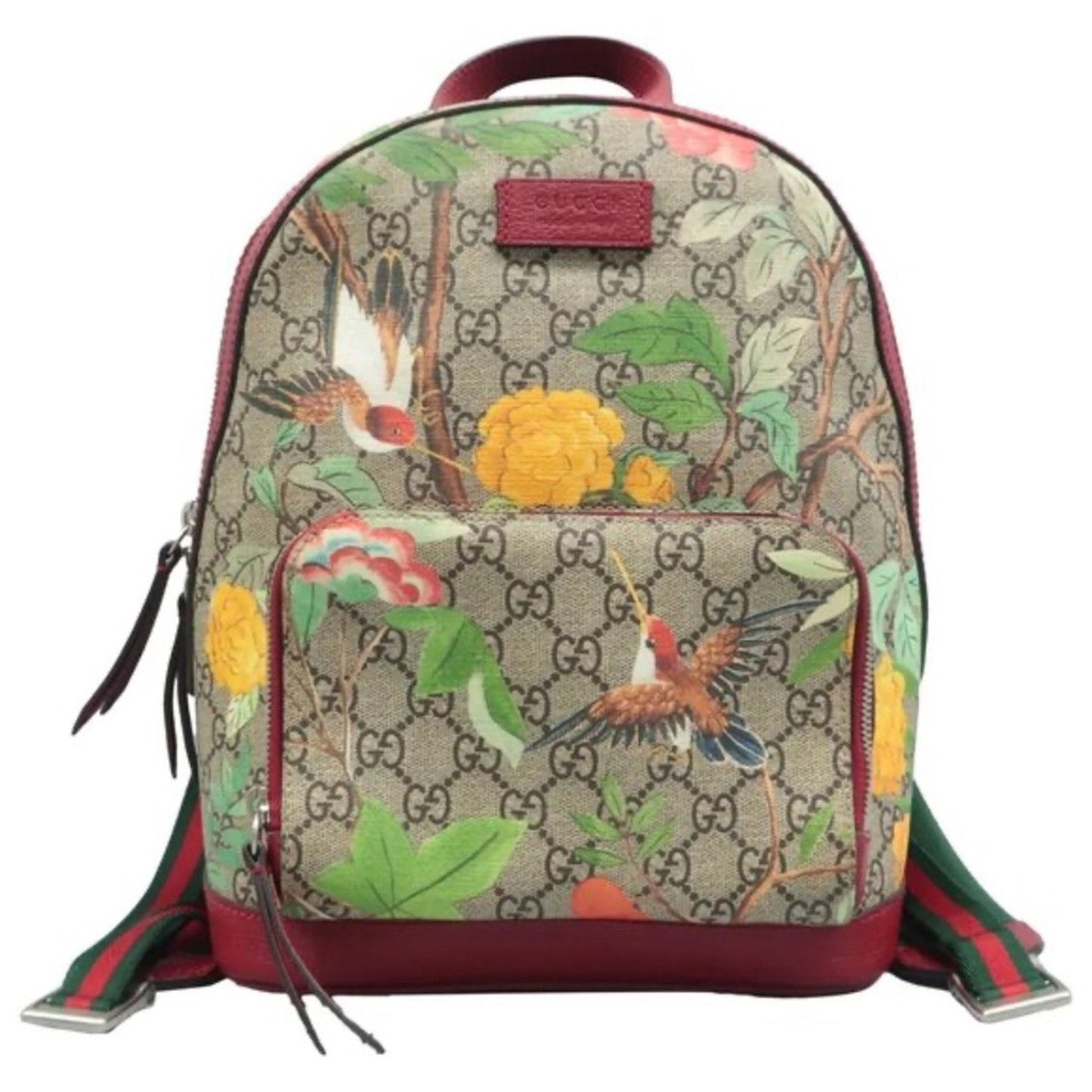 GUCCI Brown&Multicolor Canvas Backpack