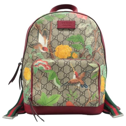 GUCCI Brown&Multicolor Canvas Backpack
