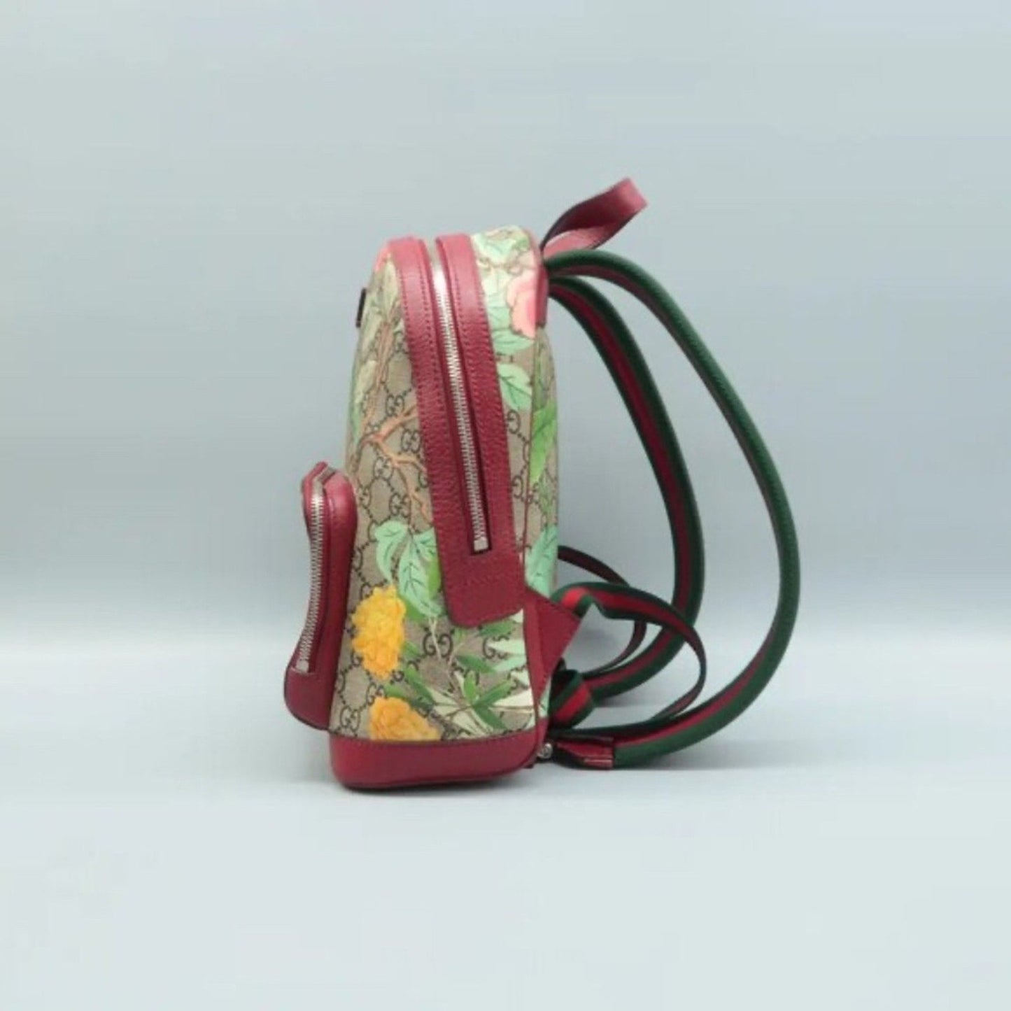 GUCCI Brown&Multicolor Canvas Backpack