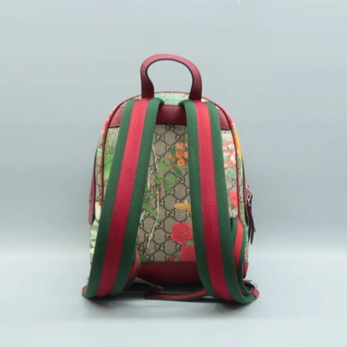 GUCCI Brown&Multicolor Canvas Backpack