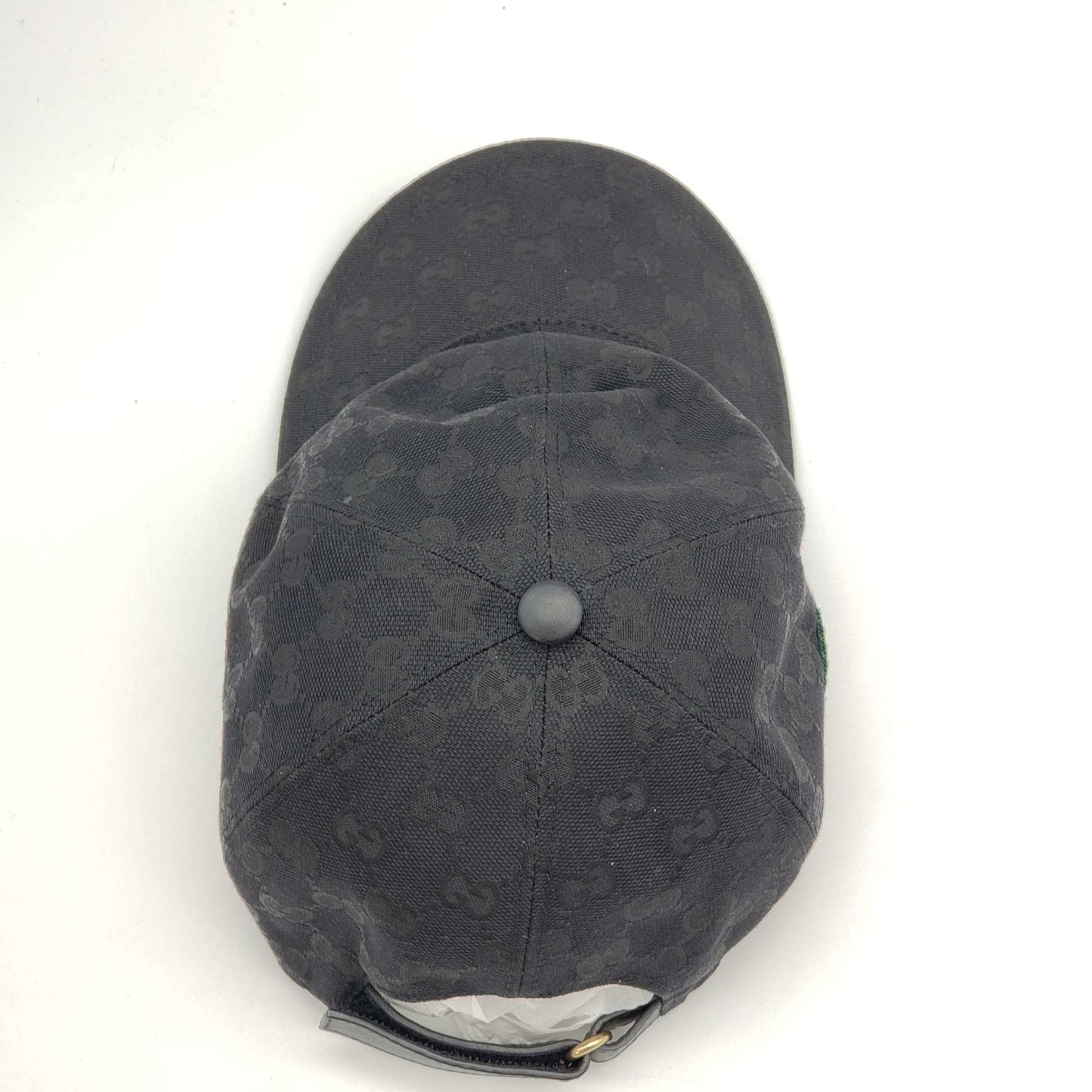 Gucci Cap Black Canvas Hat