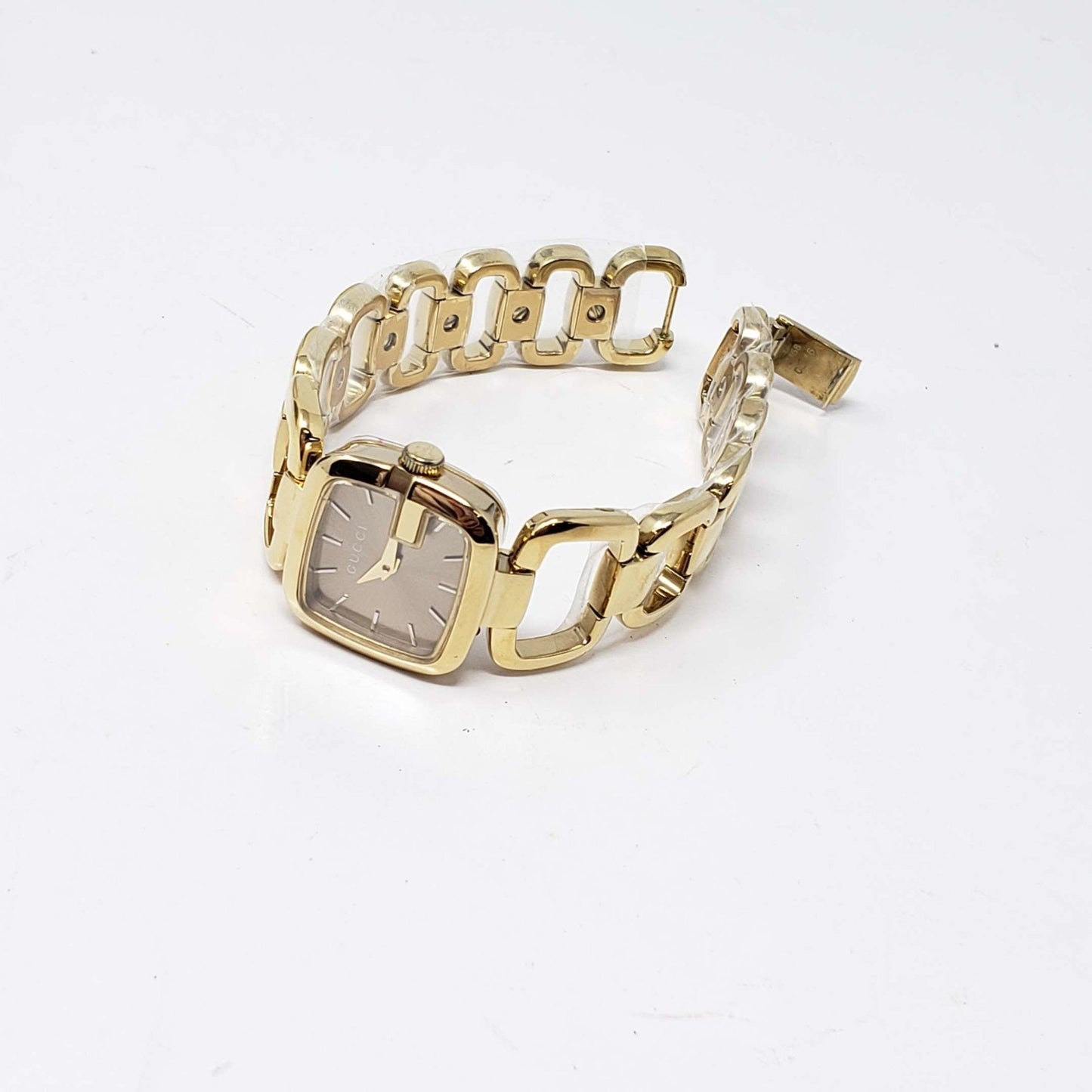 Gucci G-Gucci Gold-Tone Stainless Steel Watch