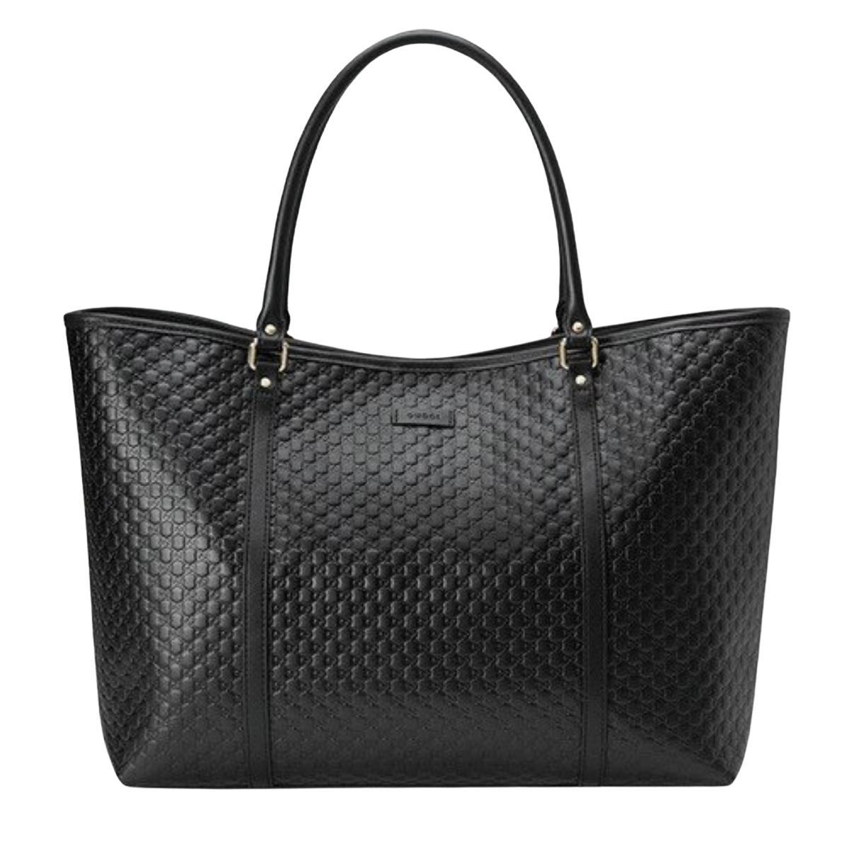 Leather Micro Guccissima Large Joy Tote