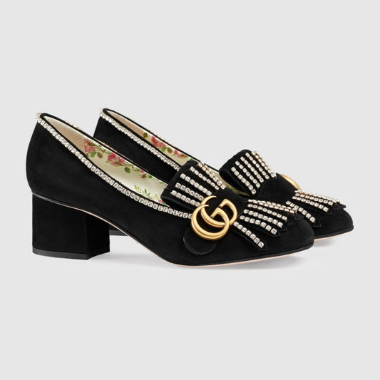 Gucci Mid-Heel Pump