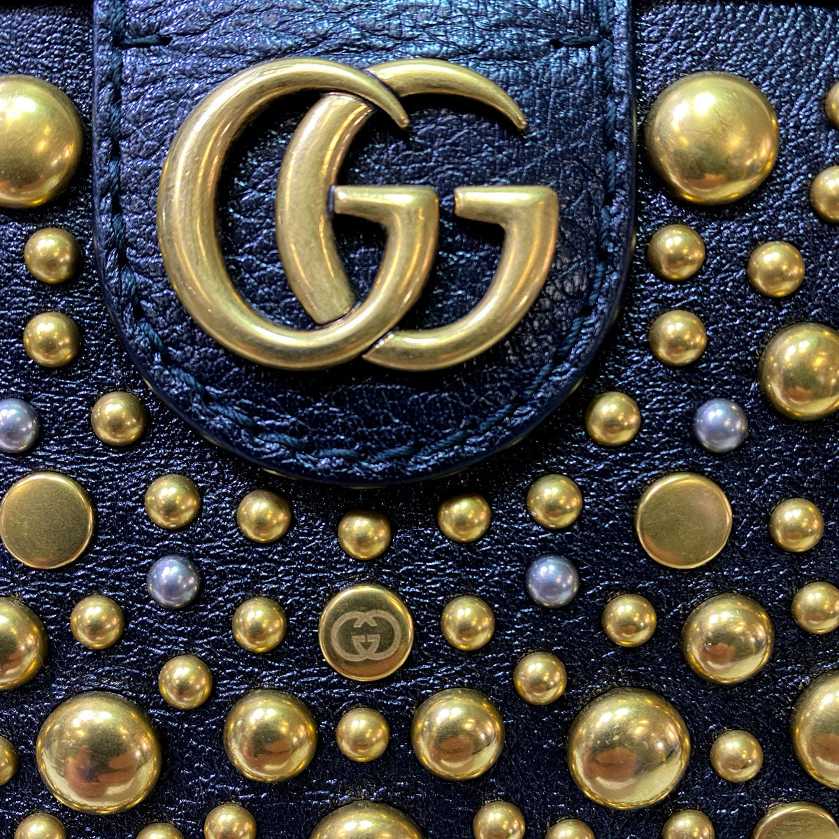 Gucci Re(Belle) Studded Crossbody Bag