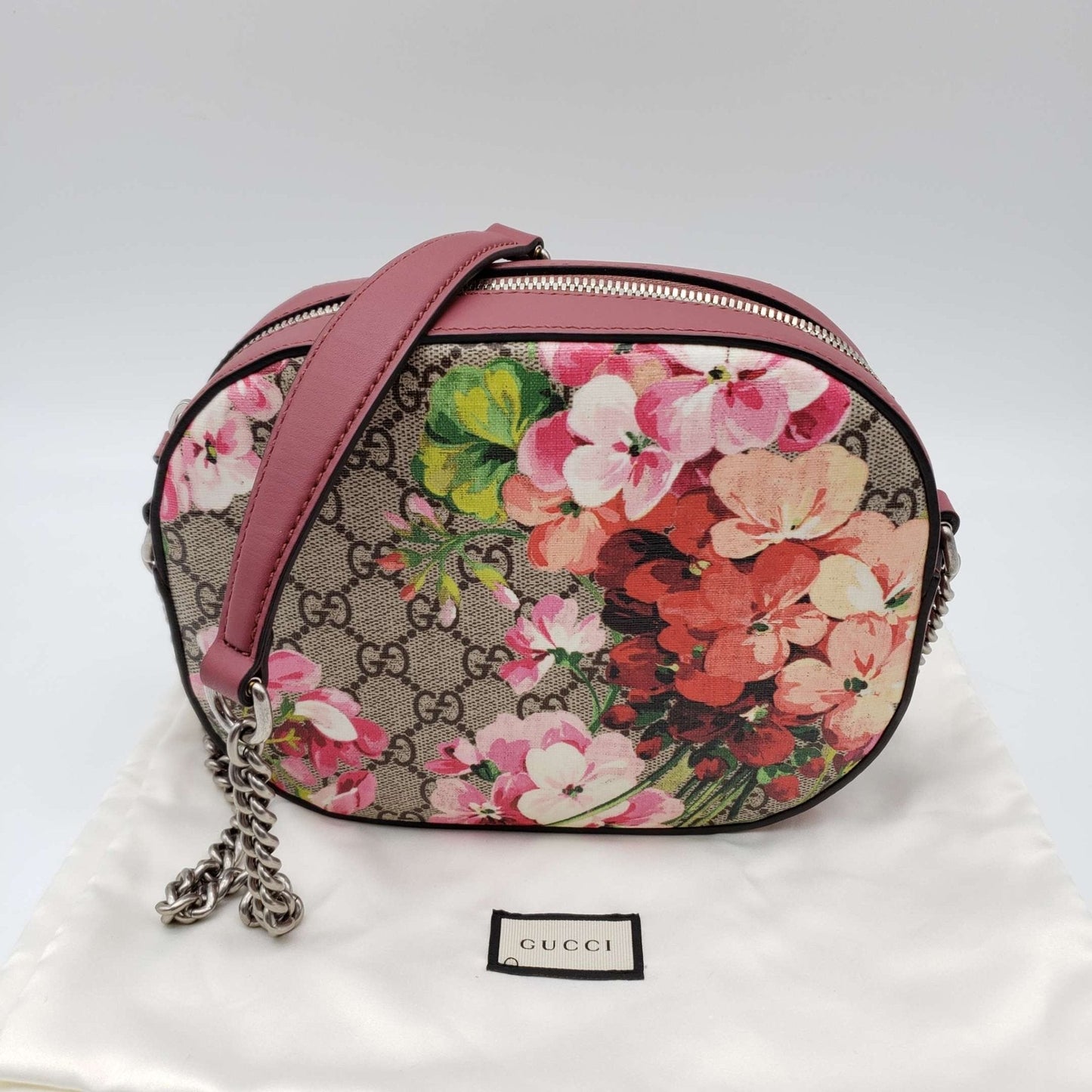 Gucci Soho Blooms Shoulder and Crossbody Bag