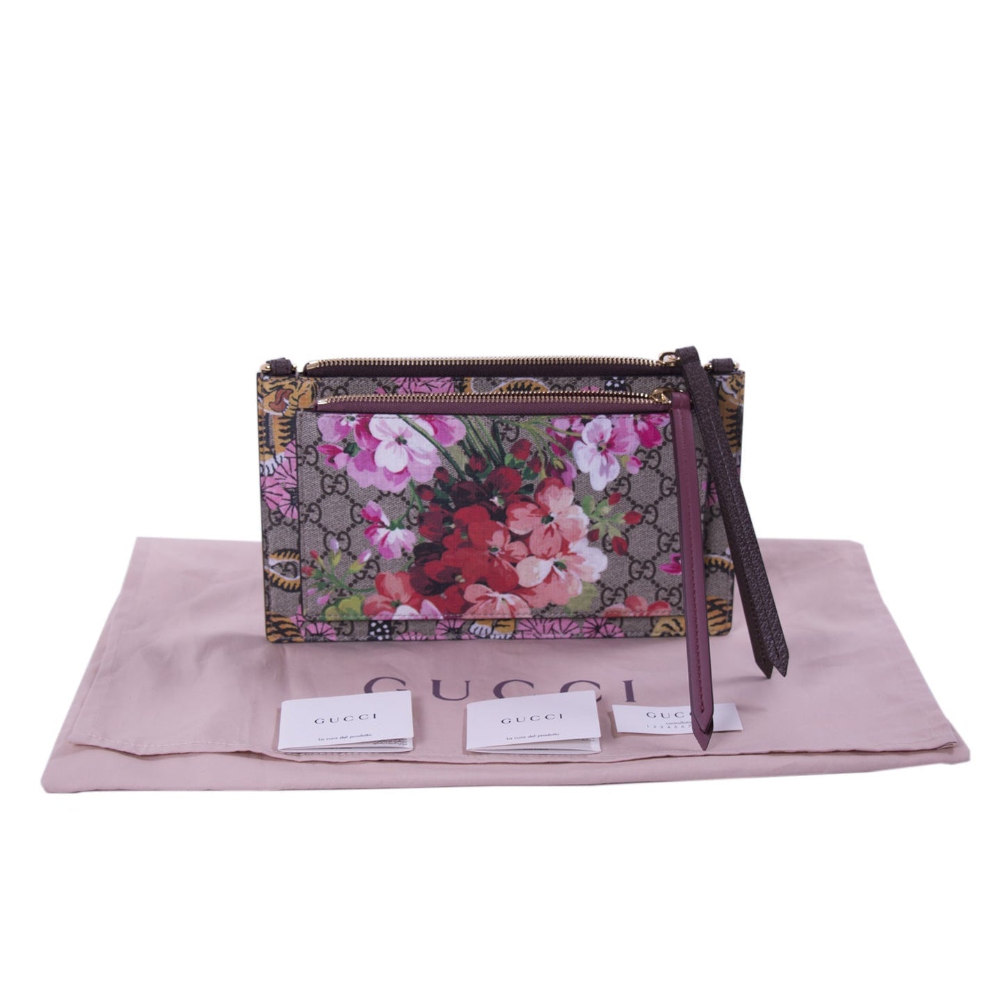 Gucci Bengal Blooms Dual Pouch Crossbody