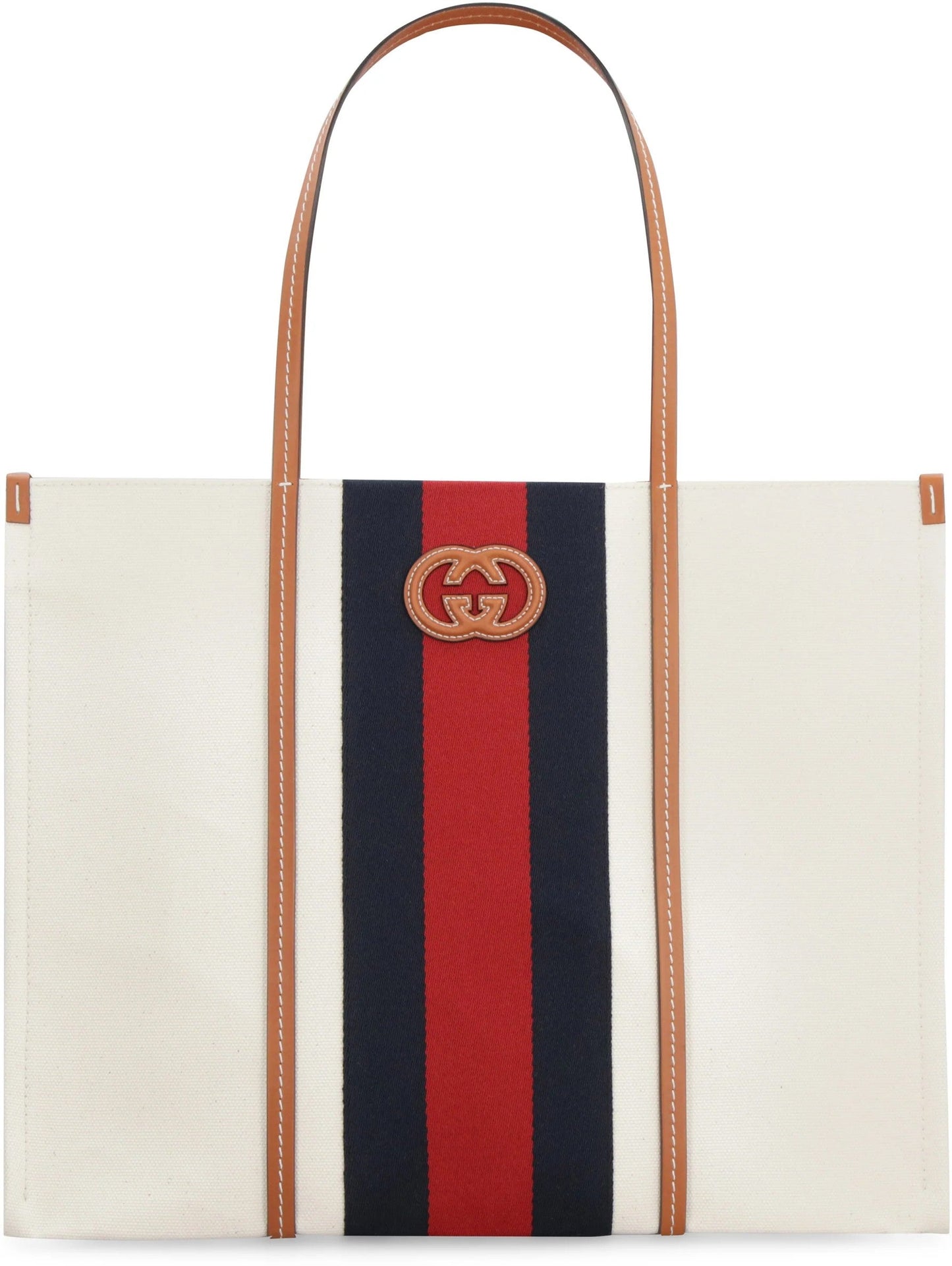 Gucci Shopping Tote with Interlocking G