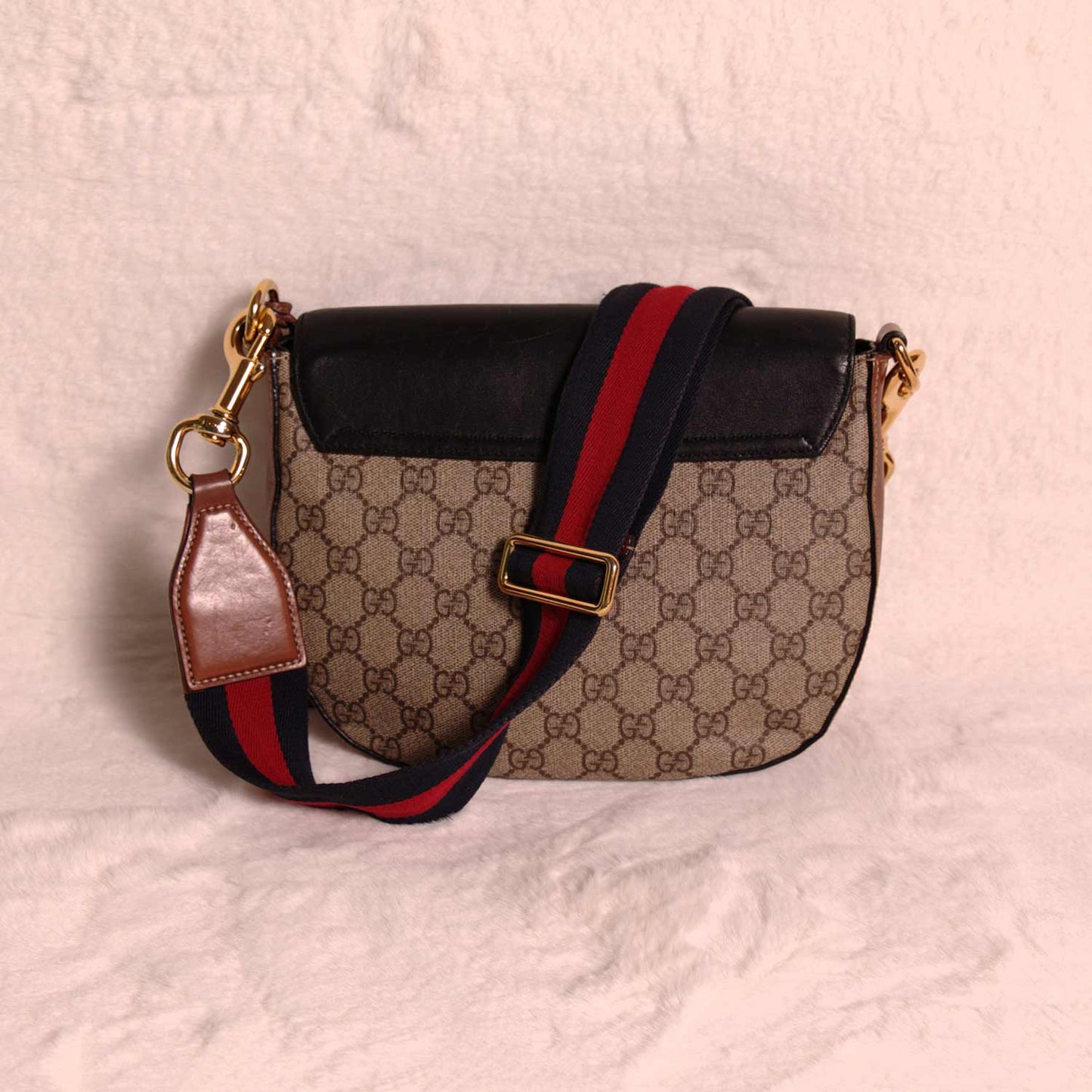 Gucci Signature Padlock Small Crossbody Bag