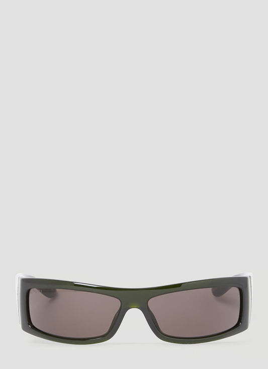 Gucci Men Rectangular Frame Sunglasses