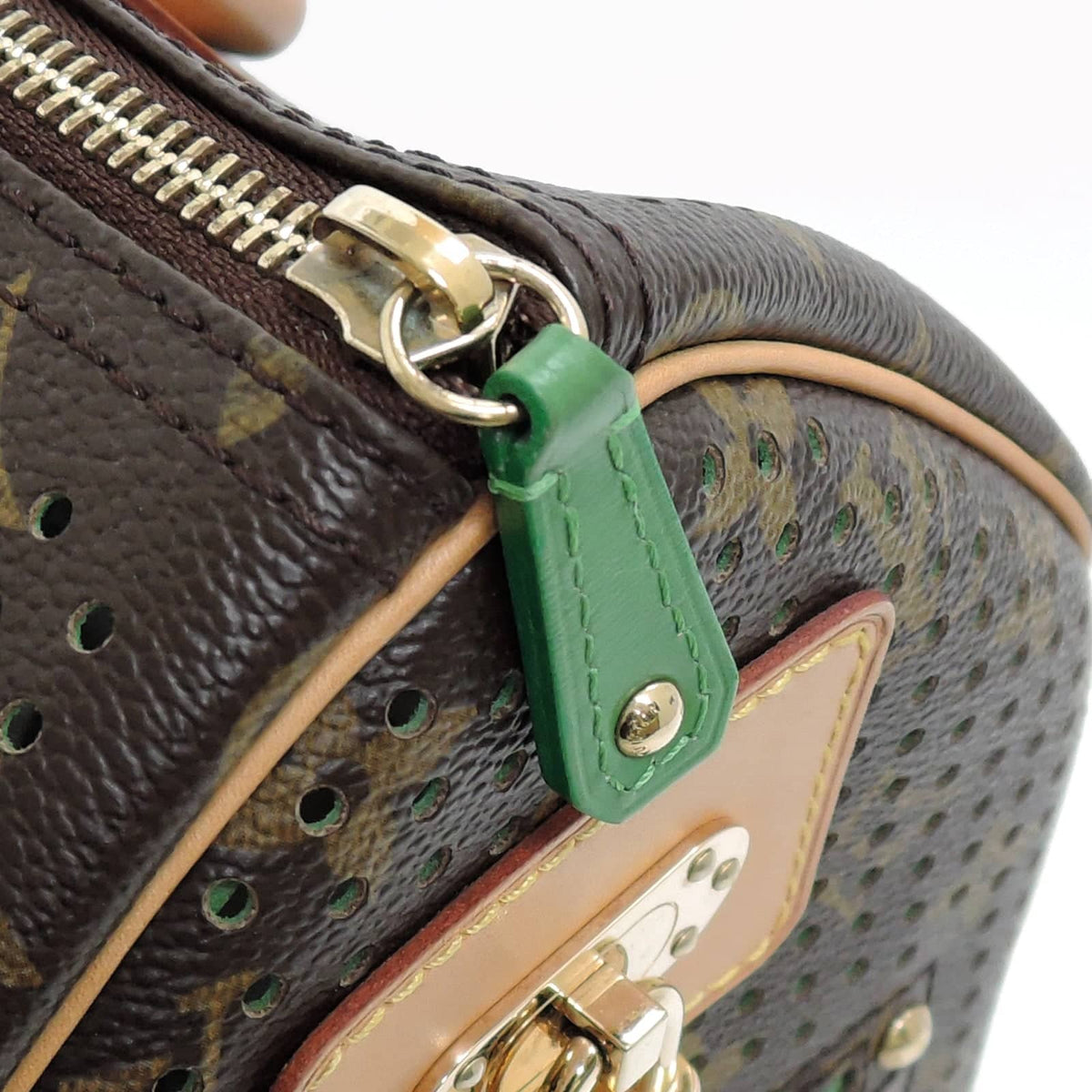Louis Vuitton Speedy 30 Brown Perforated Monogram Canvas Limited Edition