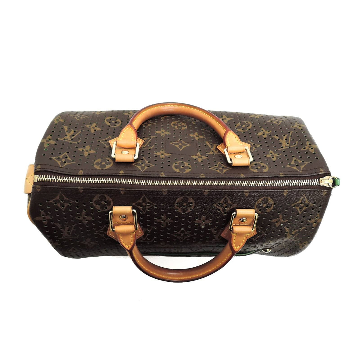 Louis Vuitton Speedy 30 Brown Perforated Monogram Canvas Limited Edition
