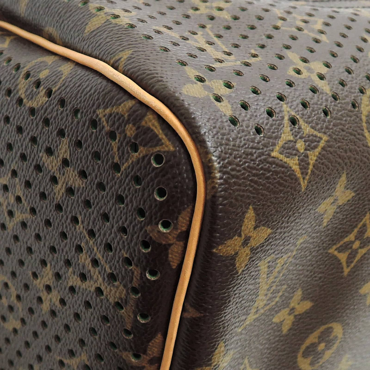 Louis Vuitton Speedy 30 Brown Perforated Monogram Canvas Limited Edition