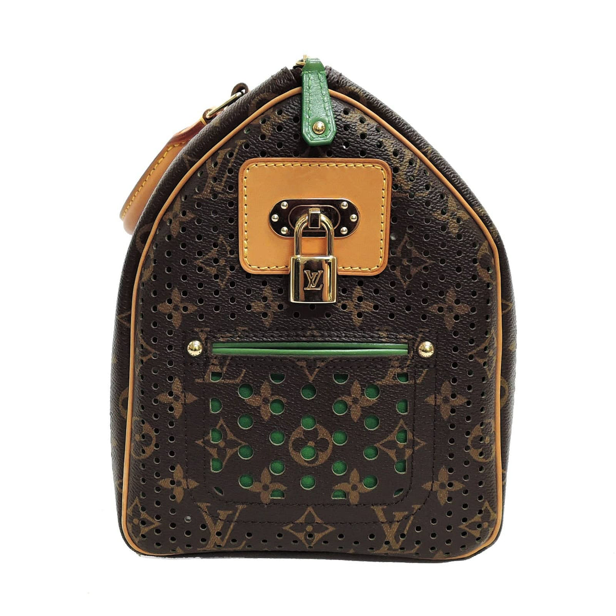 Louis Vuitton Speedy 30 Brown Perforated Monogram Canvas Limited Edition