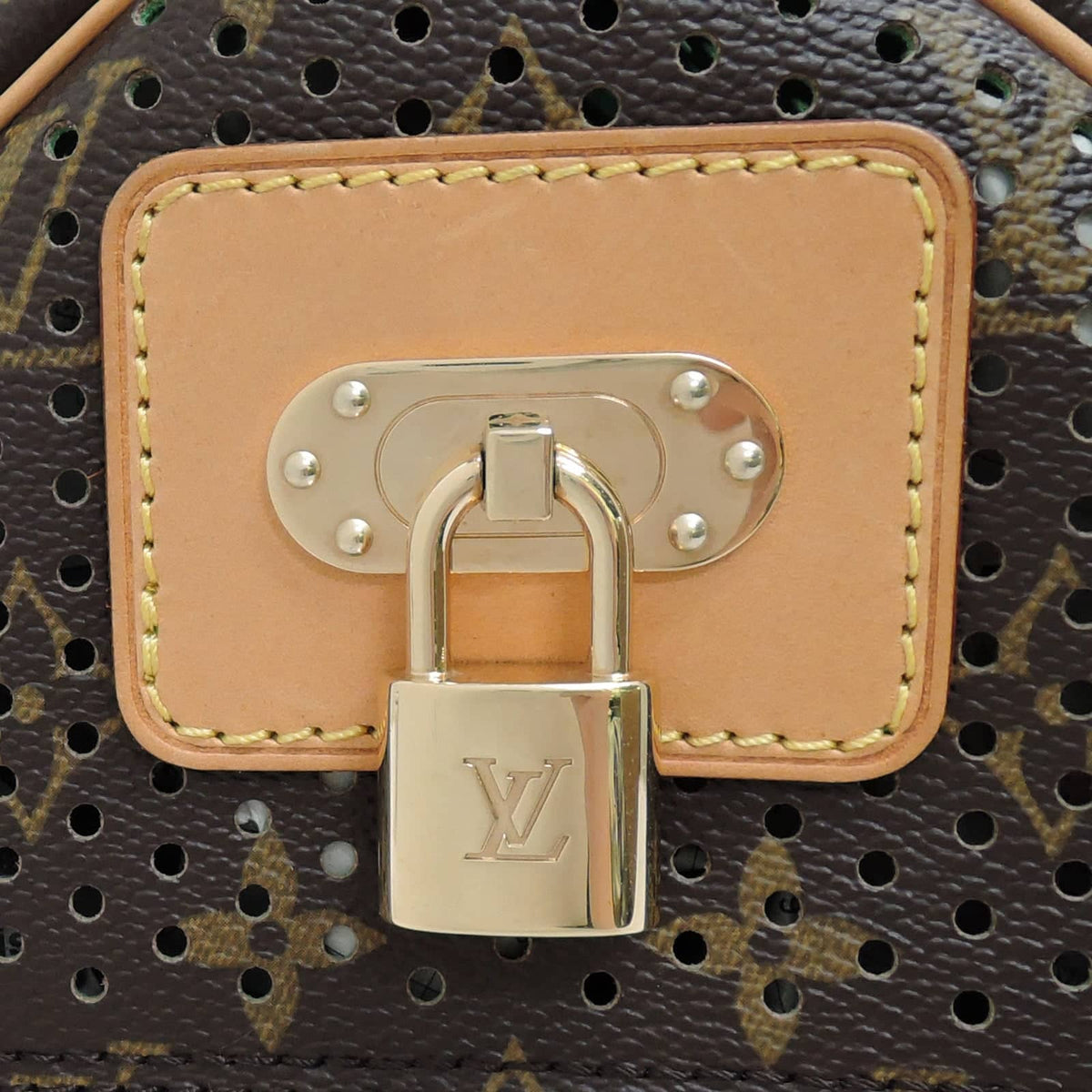 Louis Vuitton Speedy 30 Brown Perforated Monogram Canvas Limited Edition