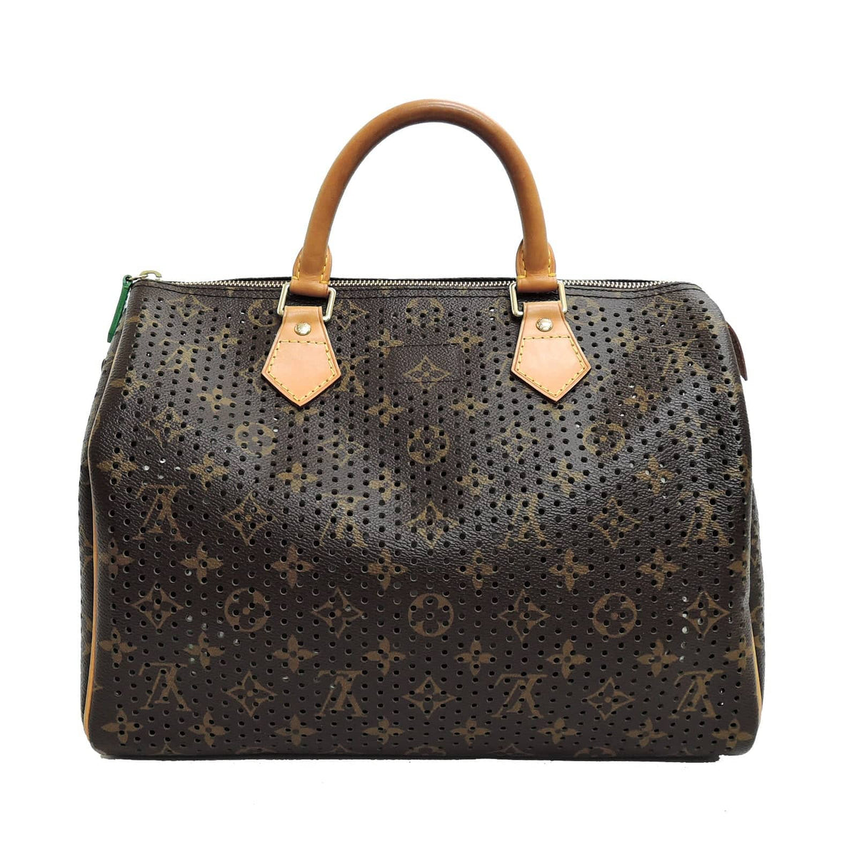 Louis Vuitton Speedy 30 Brown Perforated Monogram Canvas Limited Edition