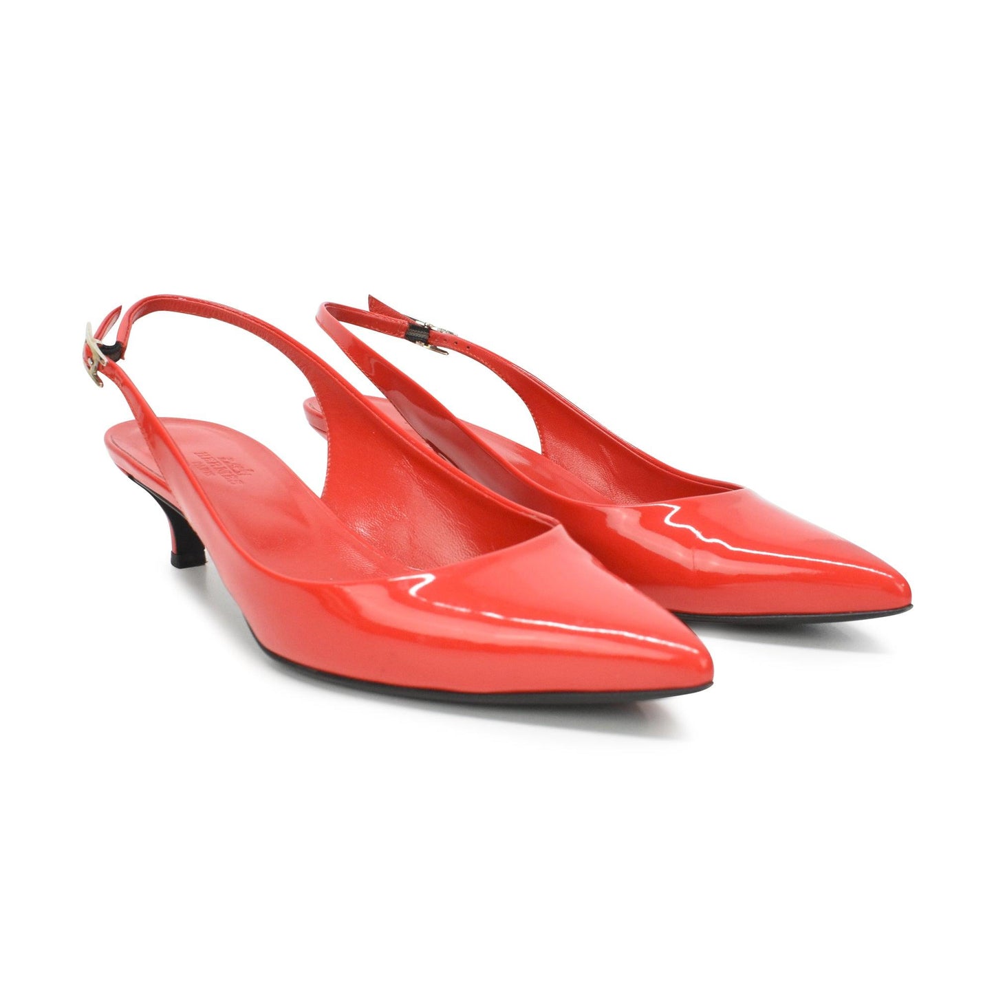 Hermes Slingback Heels - Women's 36