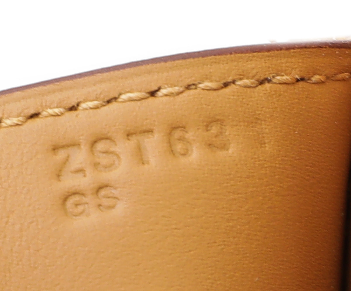 Hermes Sesame Fray Fray Ltd.Ed. Birkin 35 Bag