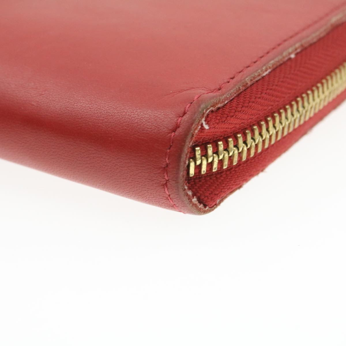 LOUIS VUITTON Panam Line Zippy Wallet Red Long Wallet M58043 LV Auth hk016