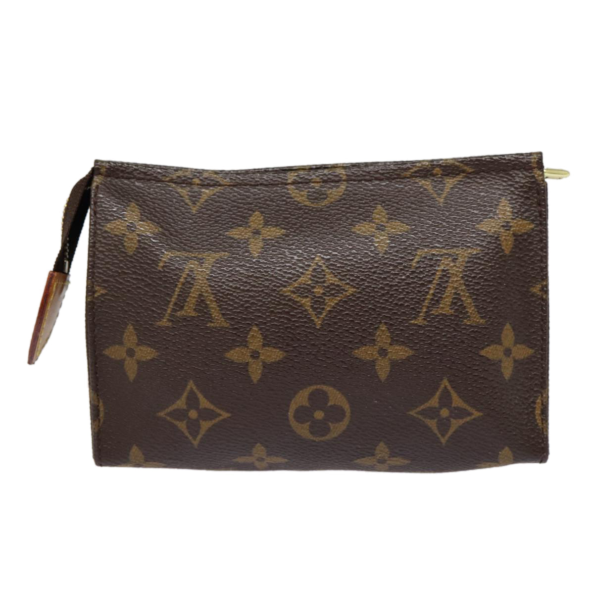 LOUIS VUITTON Monogram Poche Toilette 15 Pouch M47546 LV Auth hk1599