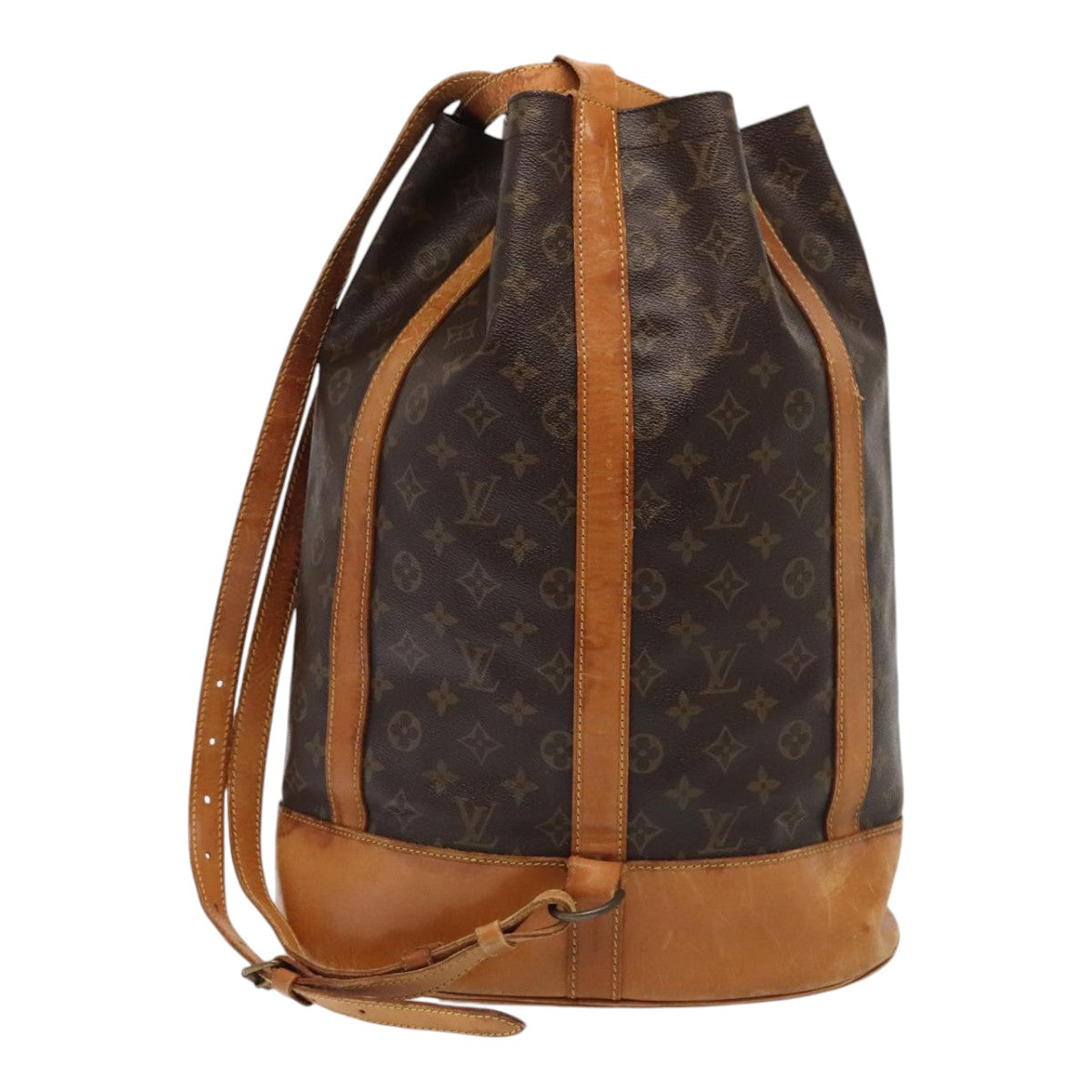 LOUIS VUITTON Monogram Randonnee GM Shoulder Bag M42244 LV Auth hk1614