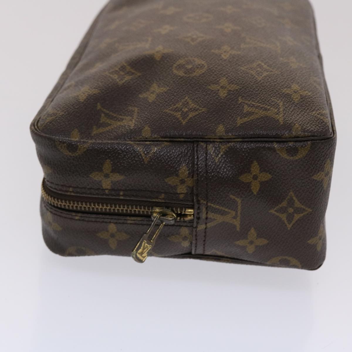 LOUIS VUITTON Monogram Trousse Toilette 28 Clutch Bag M47522 LV Auth hk769