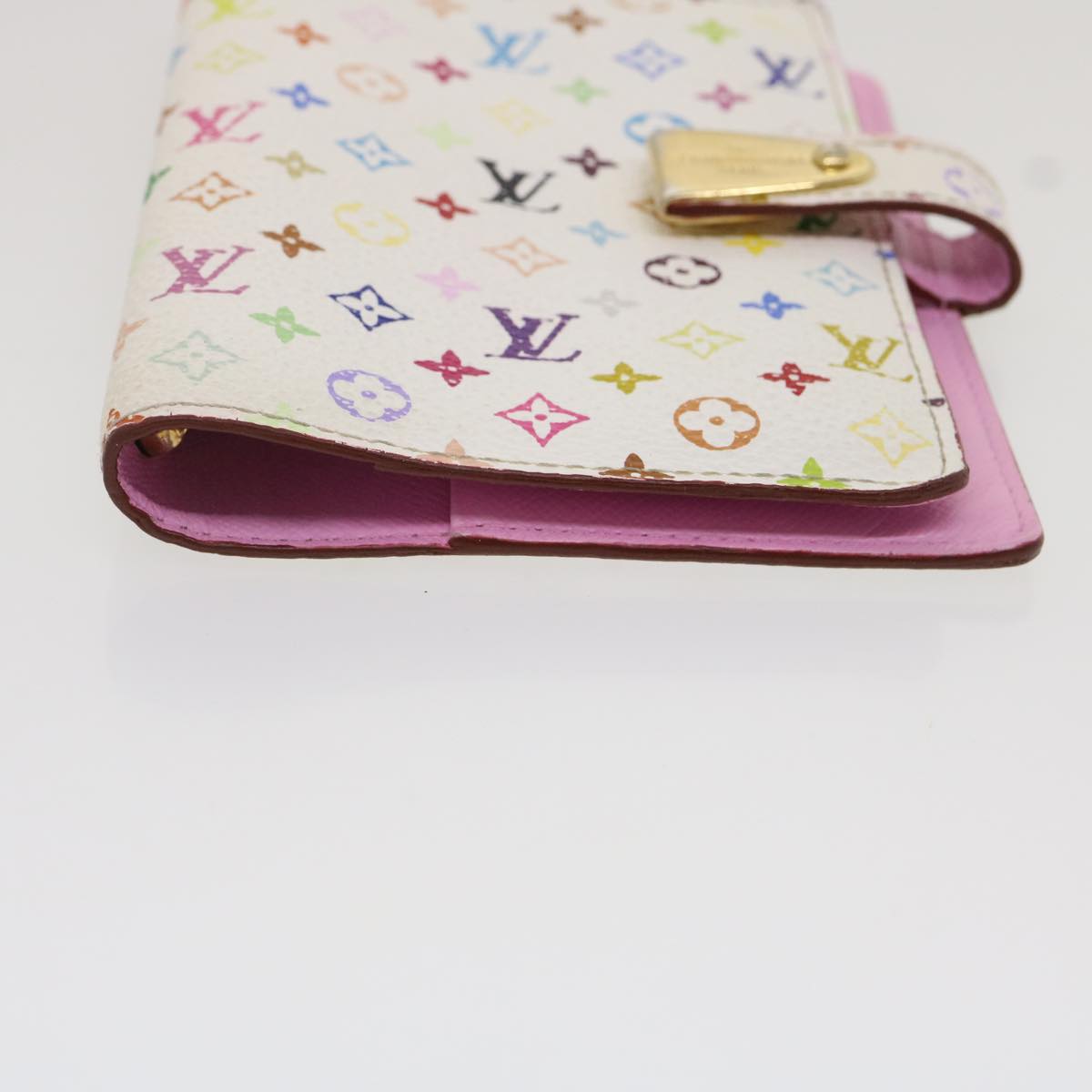 LOUIS VUITTON Multicolor Agenda Partonaire PM Day Planner R21059 LV Auth hs1069