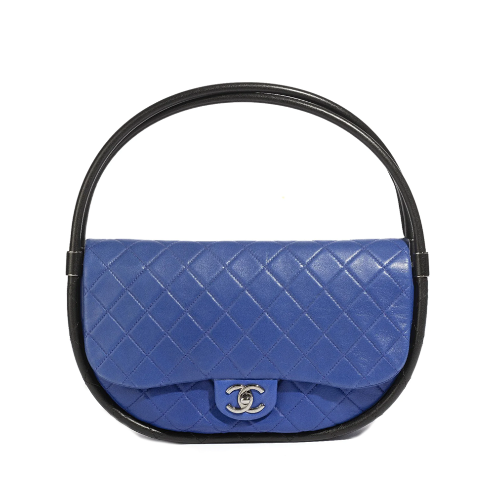CHANEL SS13 Hula Hoop Bag Blue