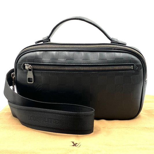 Louis Vuitton Ampail Damier Infini Black Body Bag