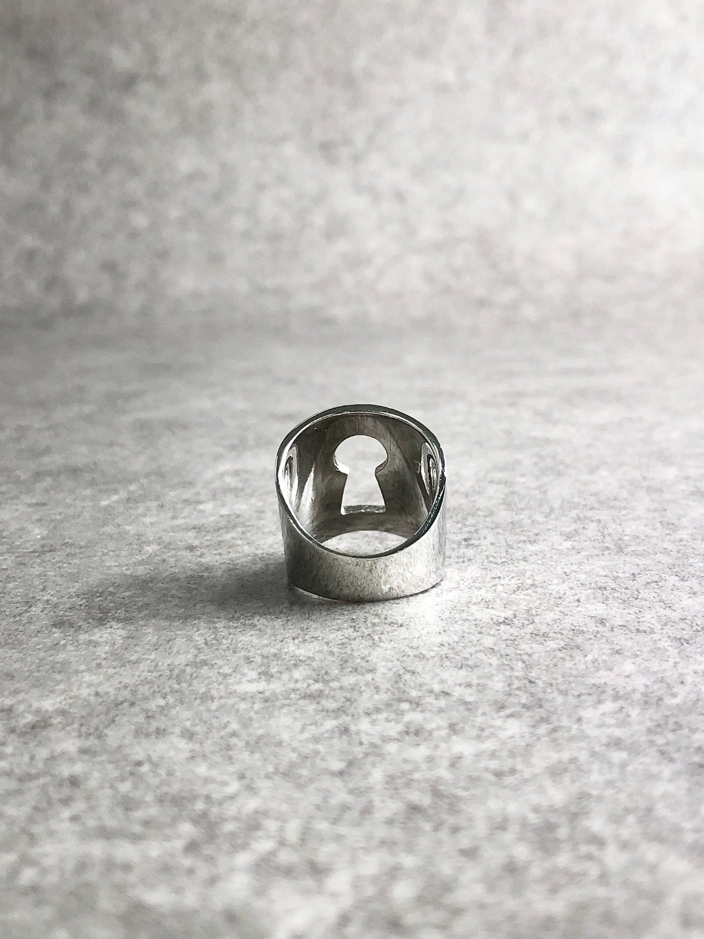 Christian Dior Ring Silver Vintage rn3y82