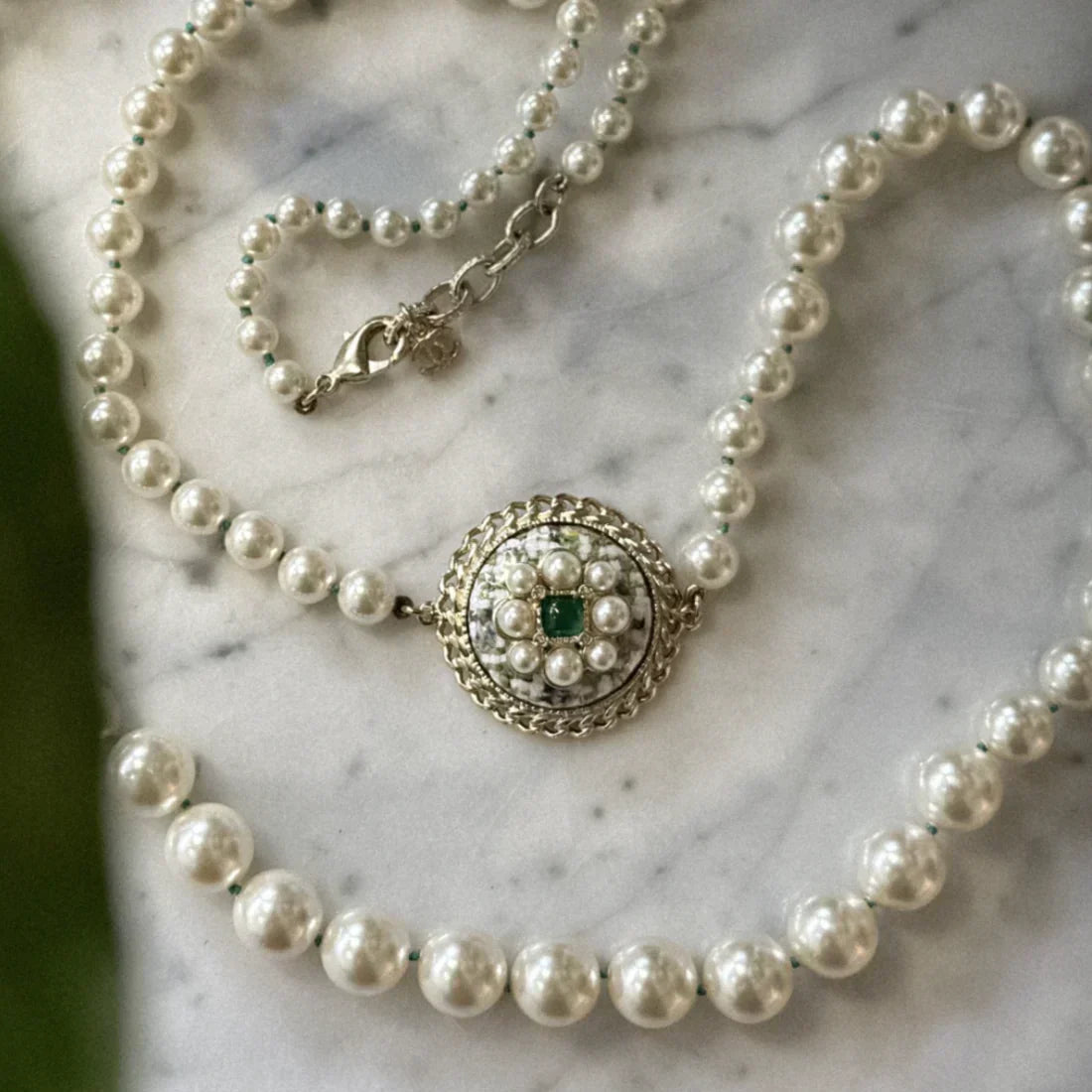 Top Quality Chanel Long Pearl Necklace