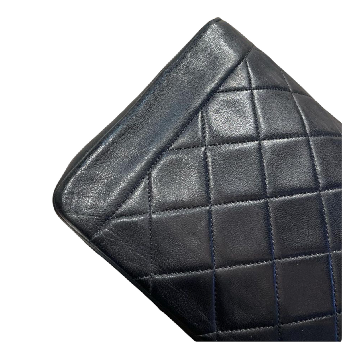Medium Diana Lambskin Black GHW